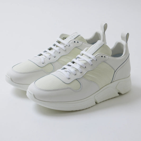 【早割 Pre-Order】Leather Trainer White Off-White / レザートレーナー ホワイト・オフホワイト