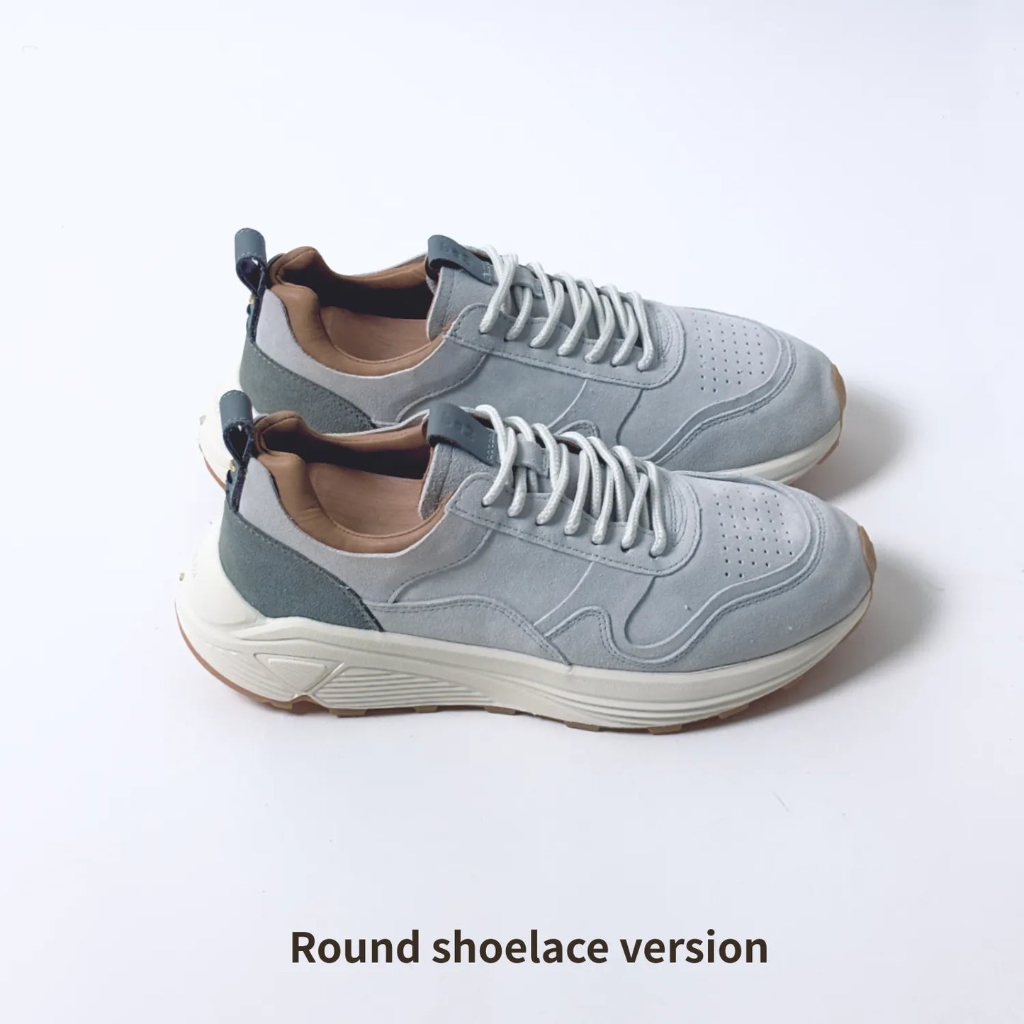 【NEW】モション スエード ライトグレー・グレー / Mocion Suede Light Gray