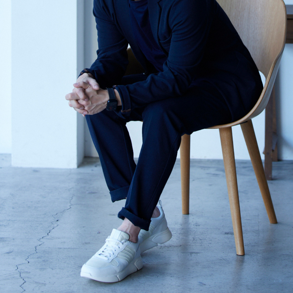 Leather Trainer White Off-White / レザートレーナー ホワイト・オフホワイト