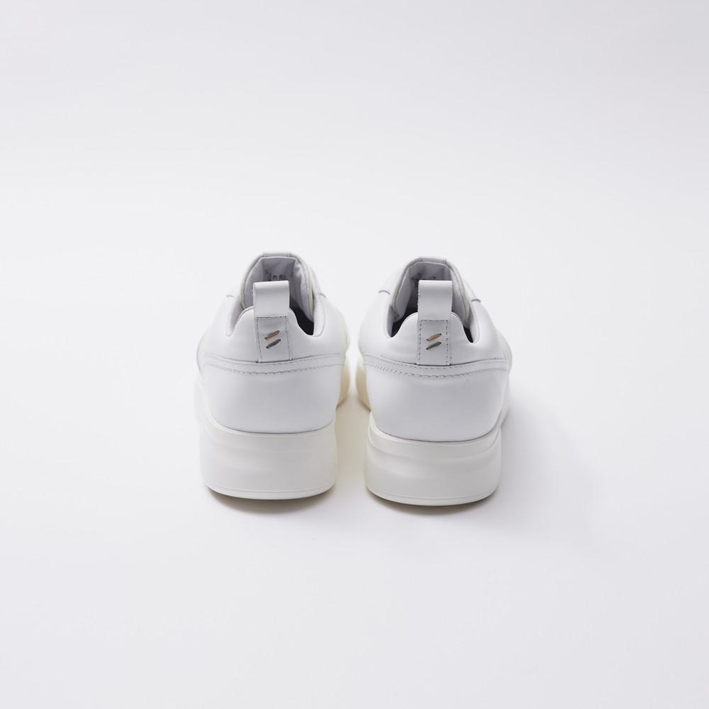 "NEW" レザートレーナー ホワイトアイボリー / Leather Trainer White Ivory ba2