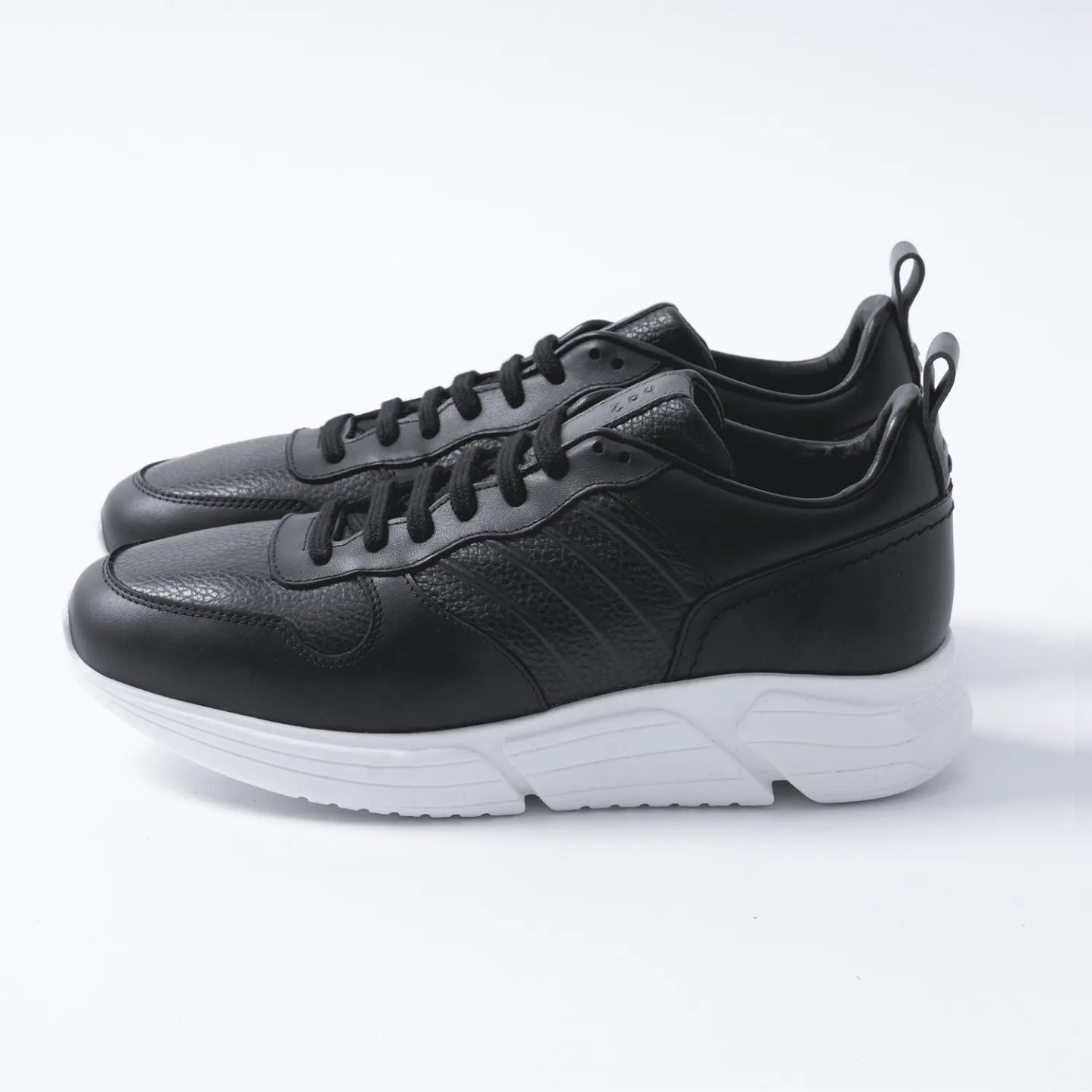Leather Trainer 2 Black Gray / レザートレーナー 2 ブラック・グレイ