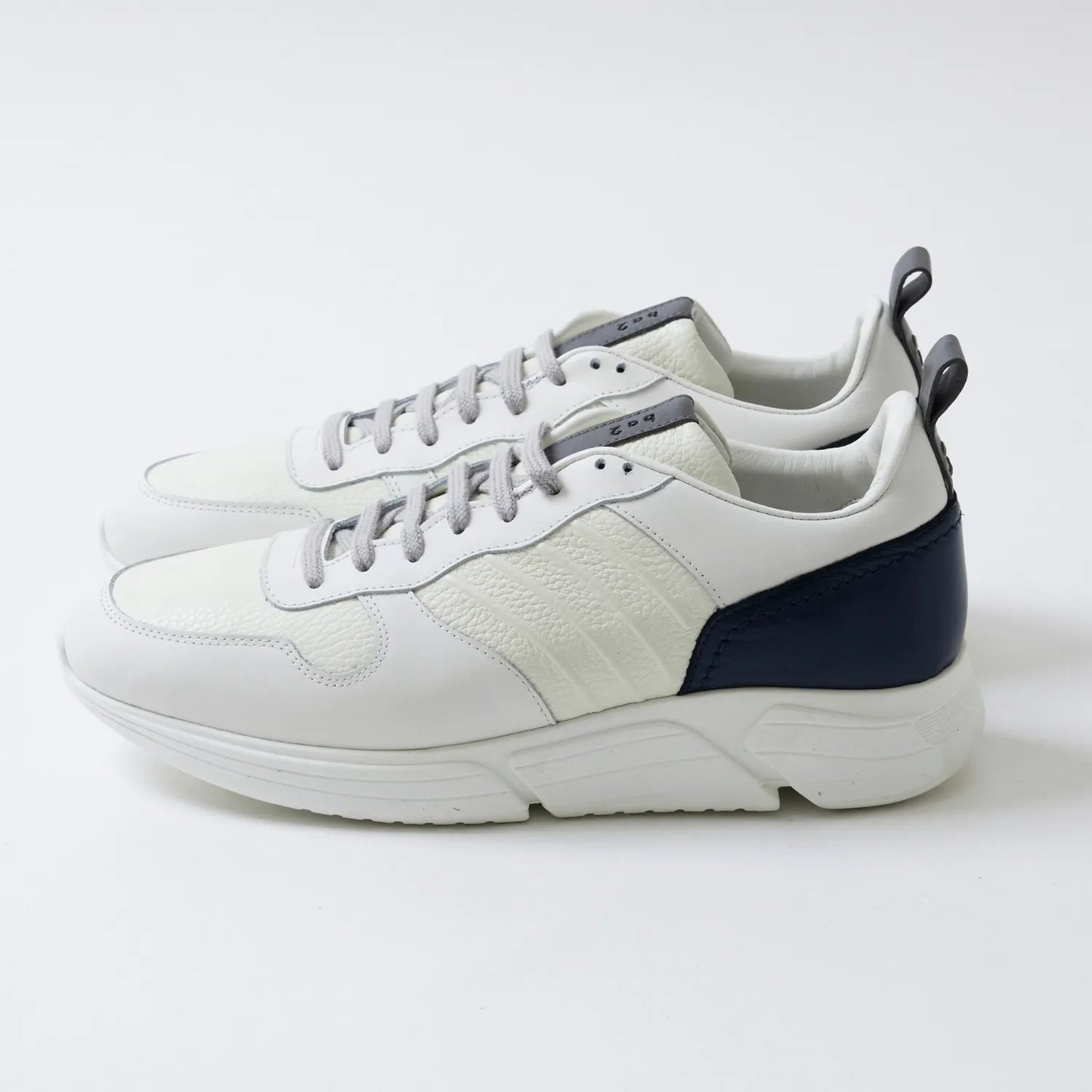 Leather Trainer 2 White Navy / レザートレーナー 2 ホワイト・ネイビー