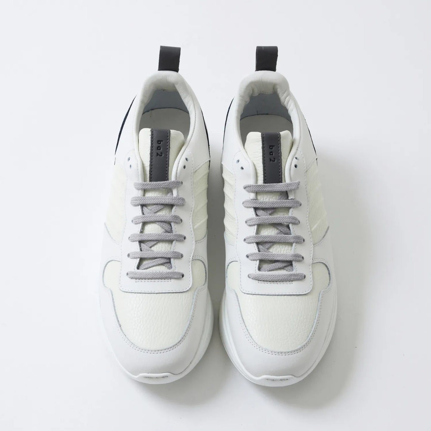 Leather Trainer 2 White Navy / レザートレーナー 2 ホワイト・ネイビー