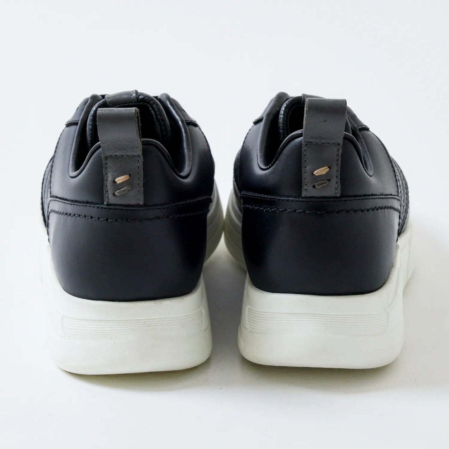 Leather Trainer 2 Black Gray / レザートレーナー 2 ブラック・グレイ