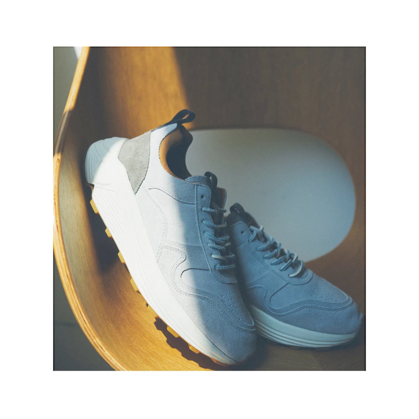 MOCION SUEDE LIGHT GRAY・GRAY / モション スエード ライトグレー・グレー
