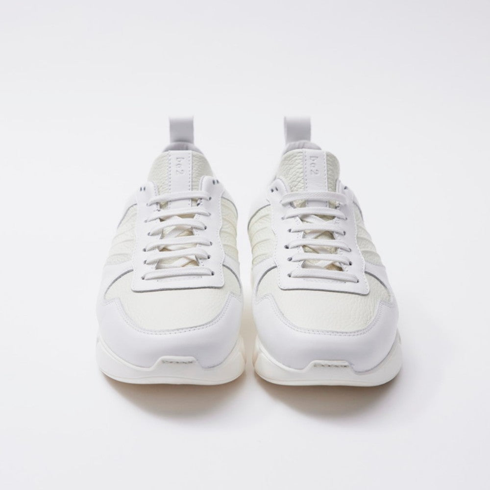 "NEW" レザートレーナー ホワイトアイボリー / Leather Trainer White Ivory ba2